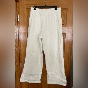 Daily Drills Fleece Wide Leg Sweatpants